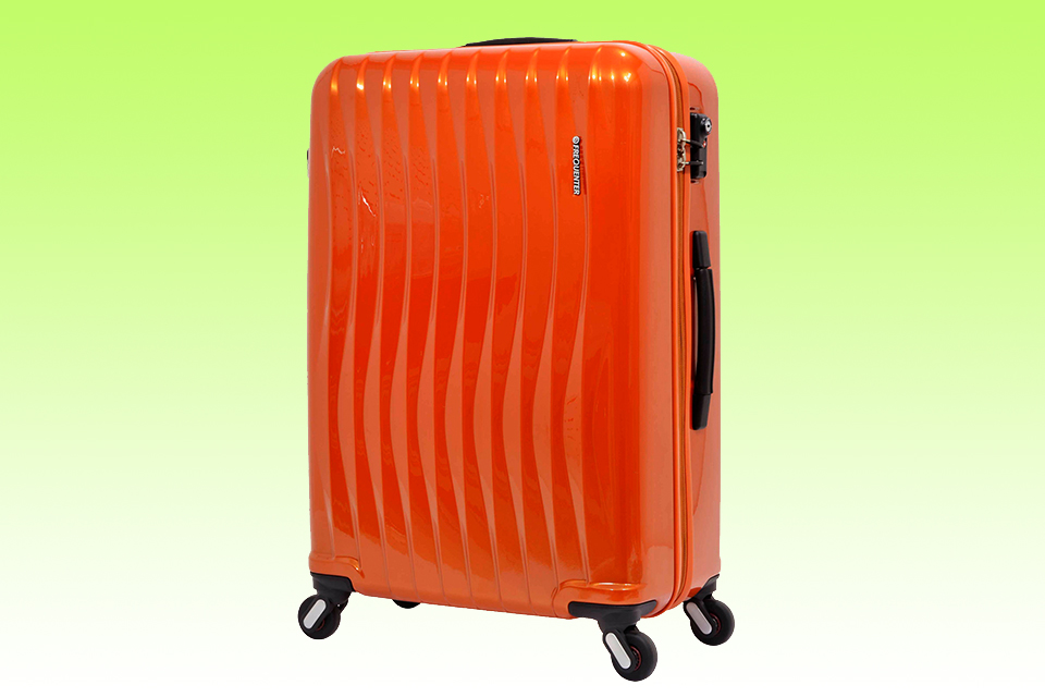 横長型スーツケース画像
